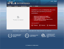 Tablet Screenshot of l1enterprises.com